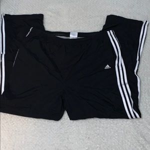 Black Adidas pants